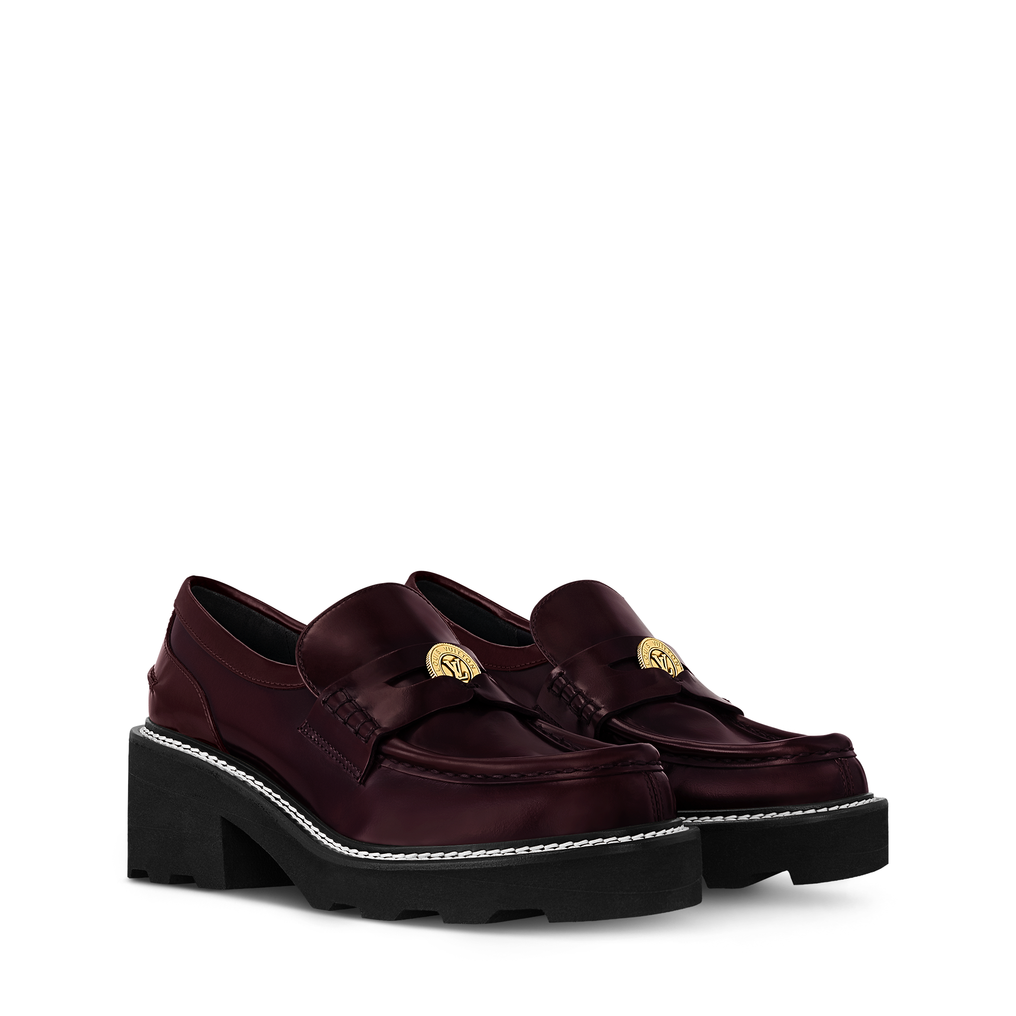Shop LOUIS VUITTON LV Oxford Loafer at Beverly Center in Los